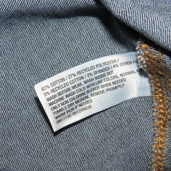 Art Class Dark Wash Denim Mini A-Line Girls Jean Skirt - Picture 6 of 6